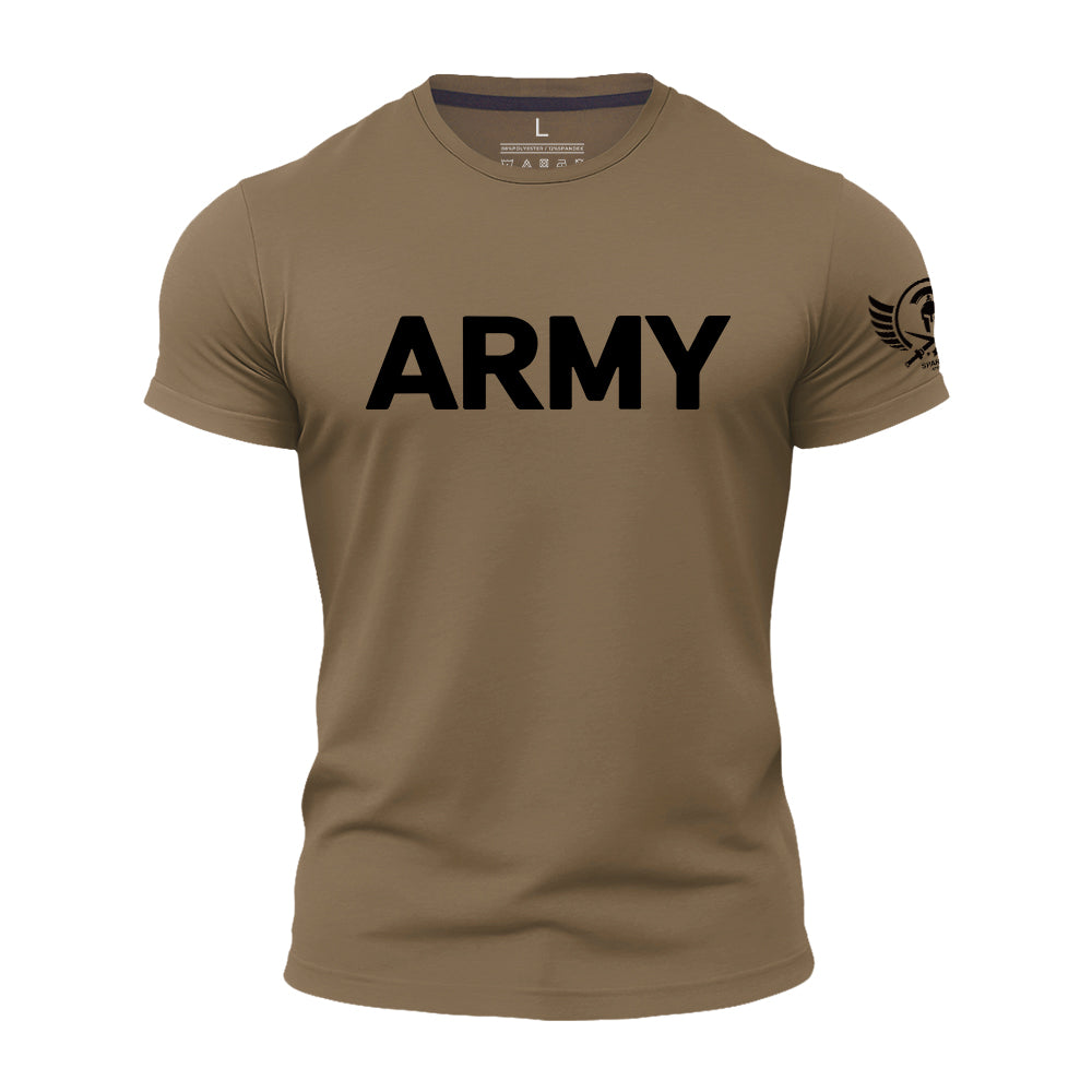Retro Army Quick-Dry T-Shirt
