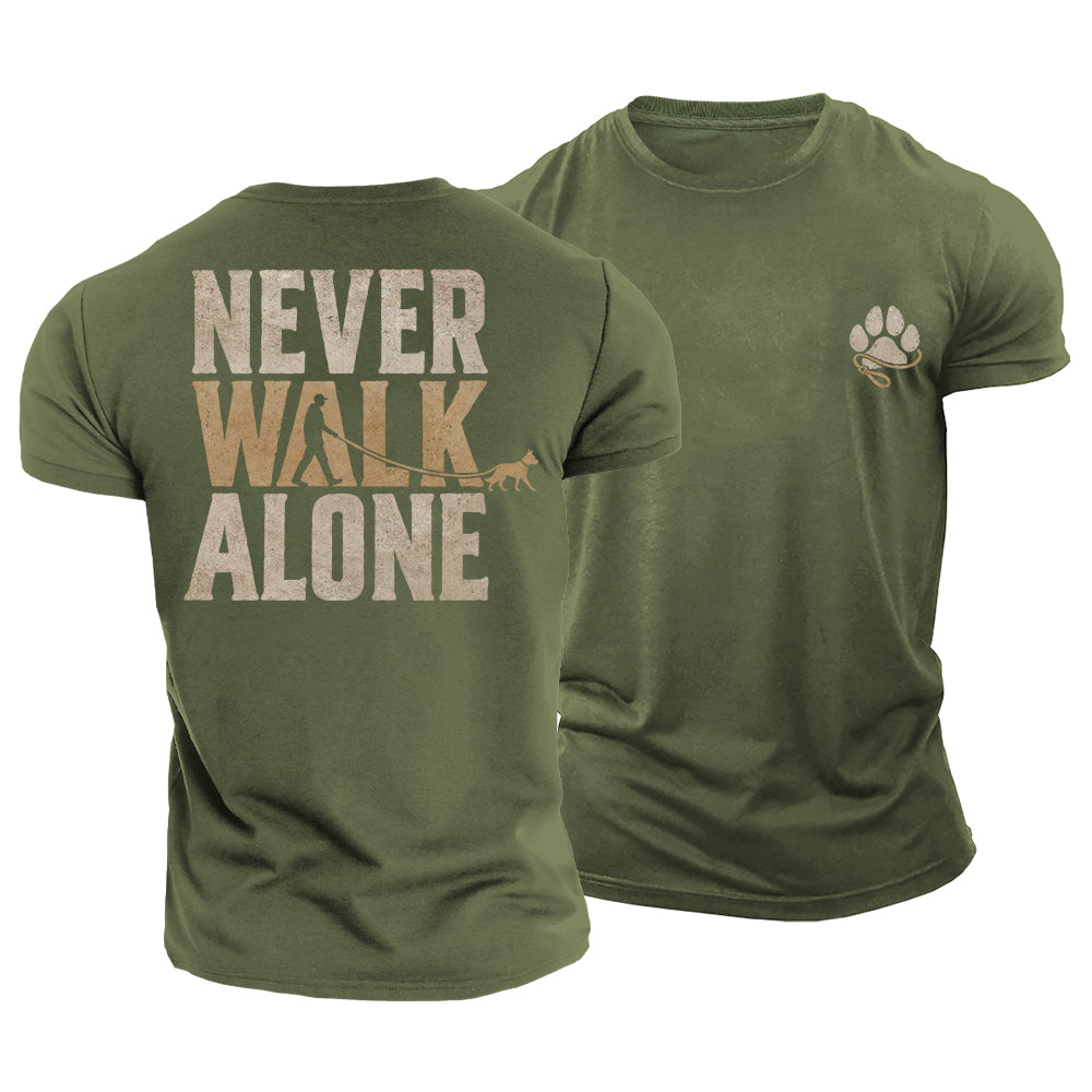 Never Walk Alone Cotton T-Shirt