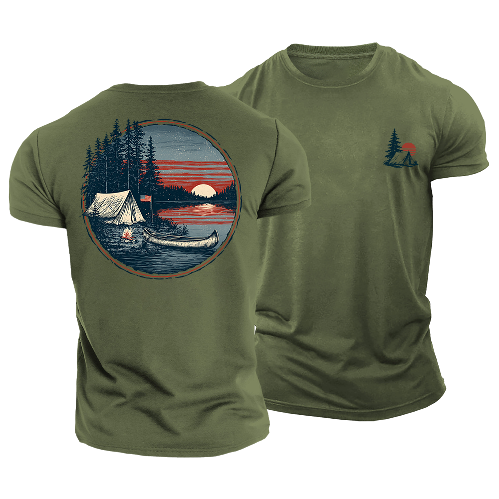 American Campfire Country Cotton T-Shirt