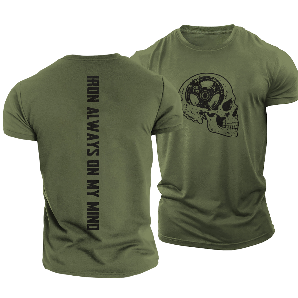 Iron on My Mind Cotton T-Shirt