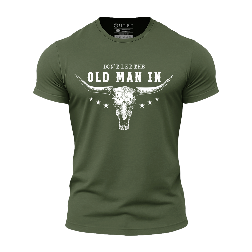 Don't Let the Old Man In Athletic Quick-Dry T-Shirt