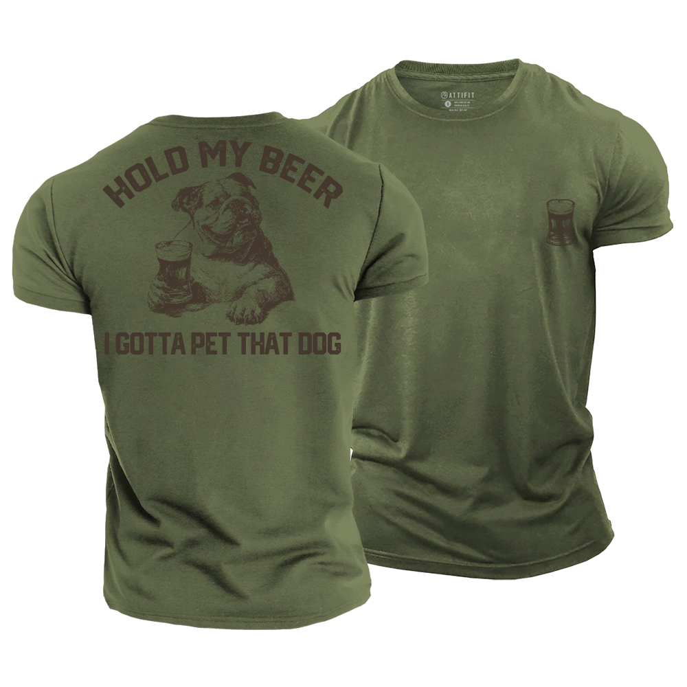 Pet That Dog Cotton T-Shirt