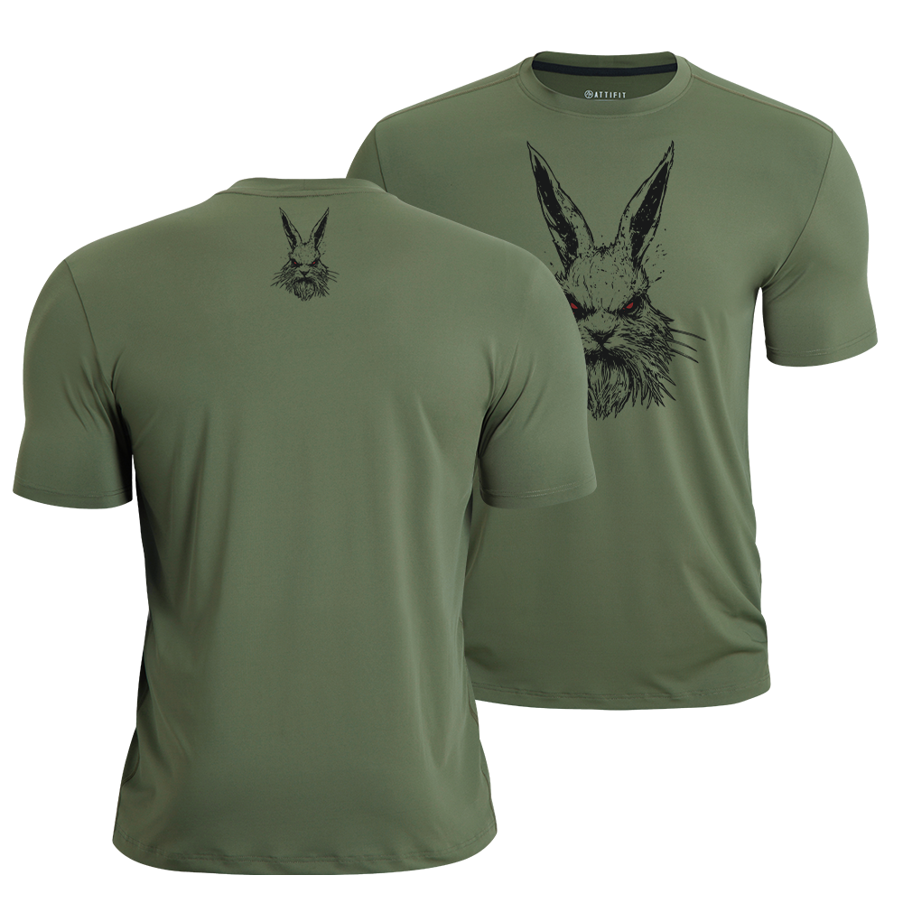 Mr. Old Rabbit Athletic Quick-Dry T-Shirt