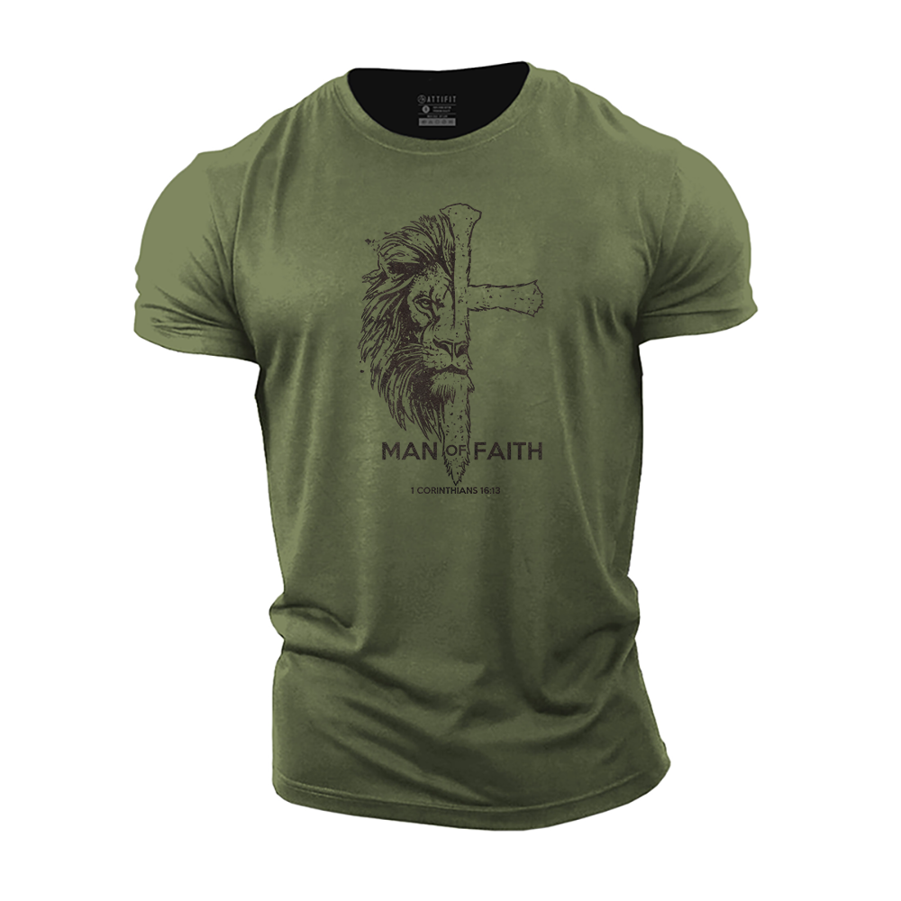 Man of Faith Cotton T-Shirt