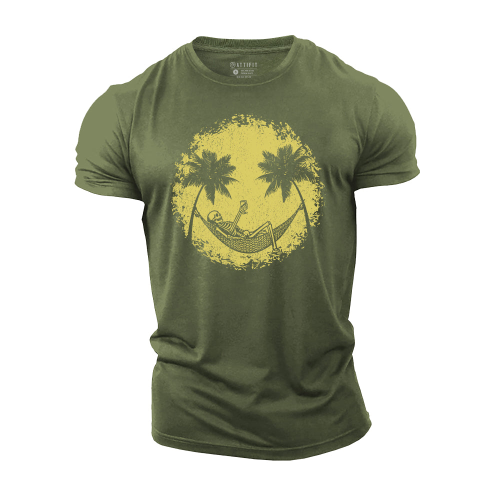 Dead on Vacation Cotton T-Shirt