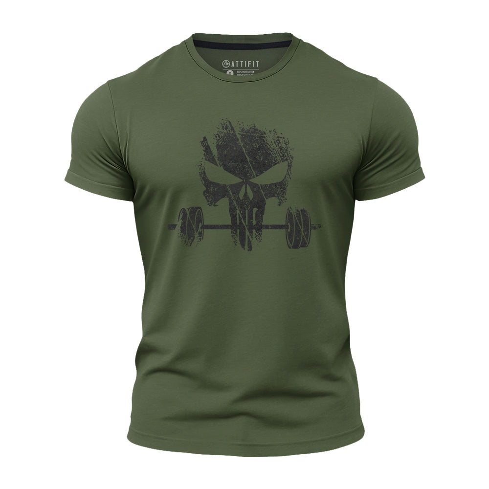 Iron Skull Athletic Quick-Dry T-Shirt