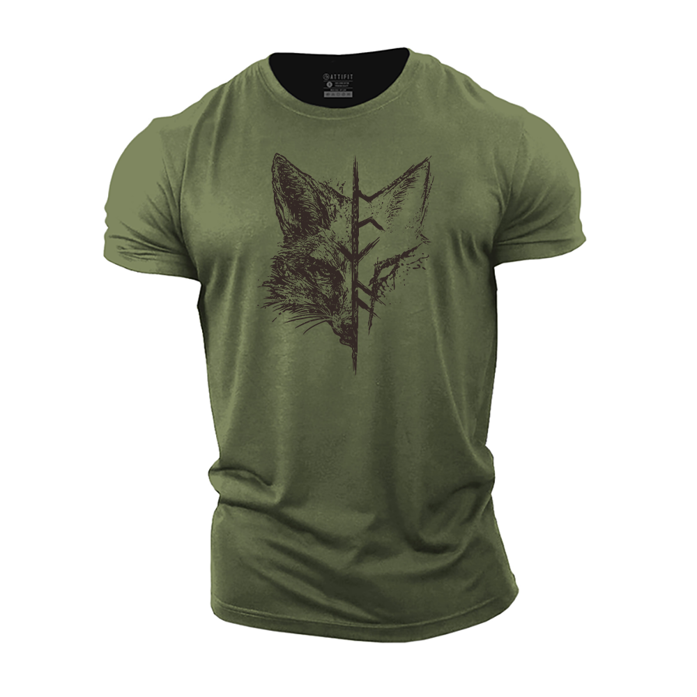 Viking Legend Fox Cotton T-Shirt