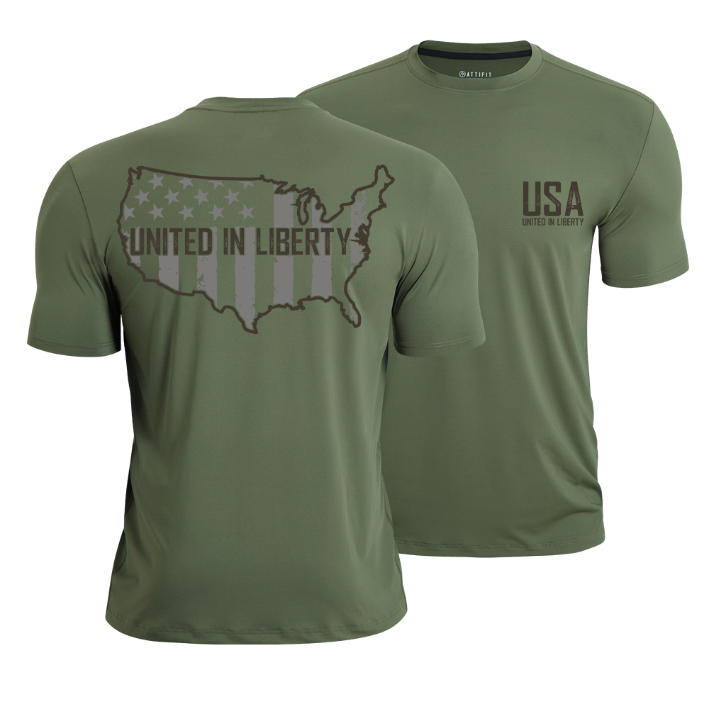 United in Liberty Quick-Dry T-Shirt