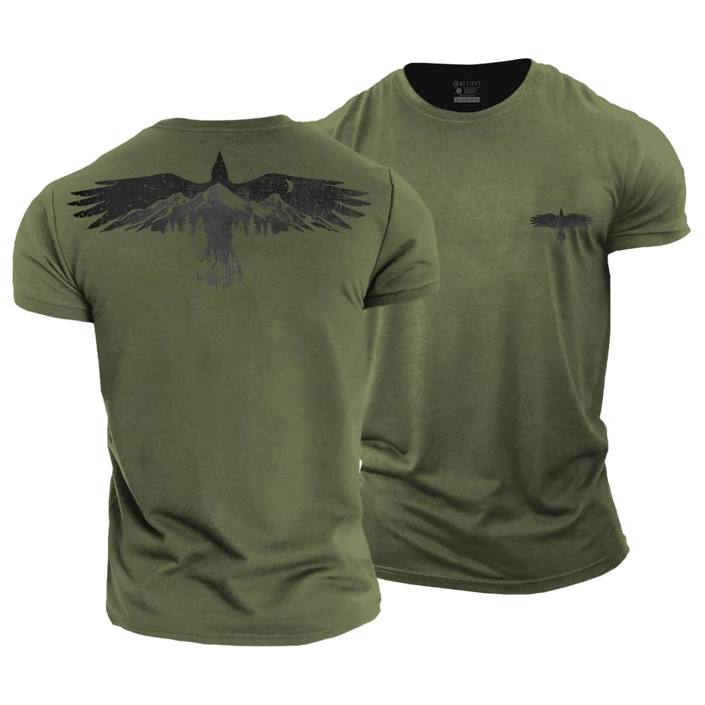 Soaring Eagle Cotton T-Shirt