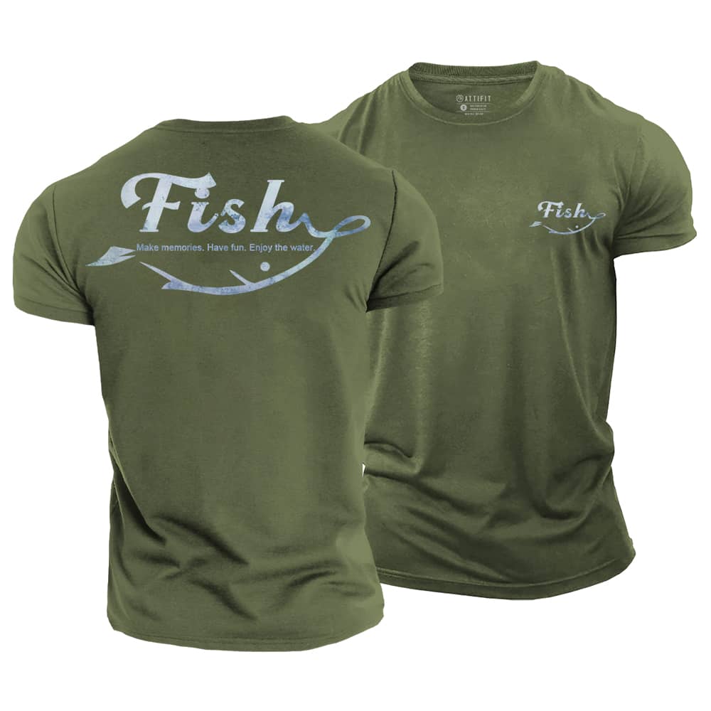 Fish Cotton T-Shirt