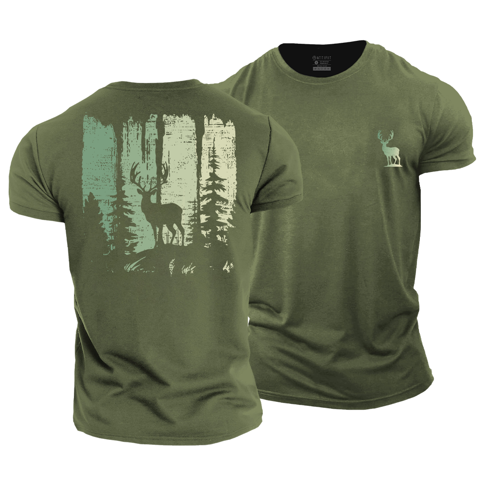 Silent Watcher Cotton T-Shirt