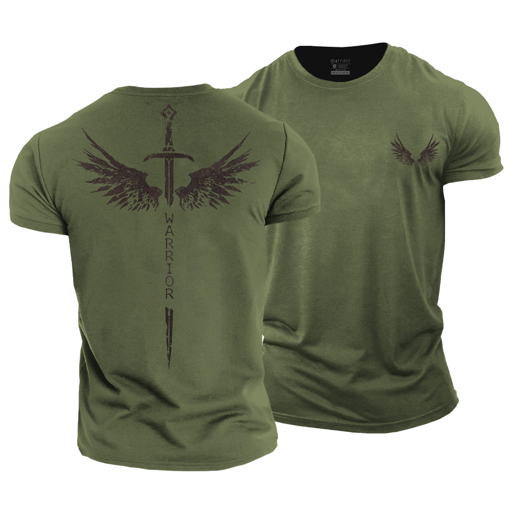 Warrior Wings Cotton T-Shirt
