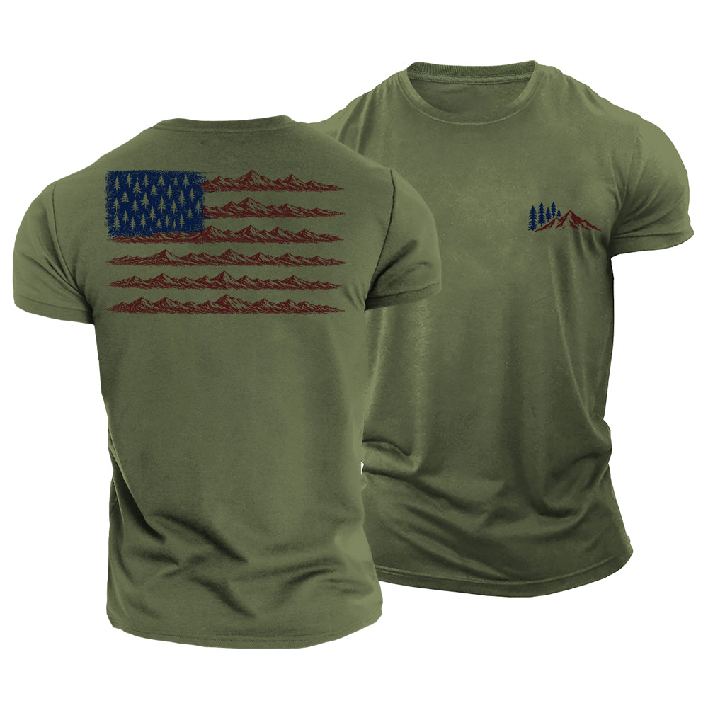 American Mountain Spirit Cotton T-Shirt