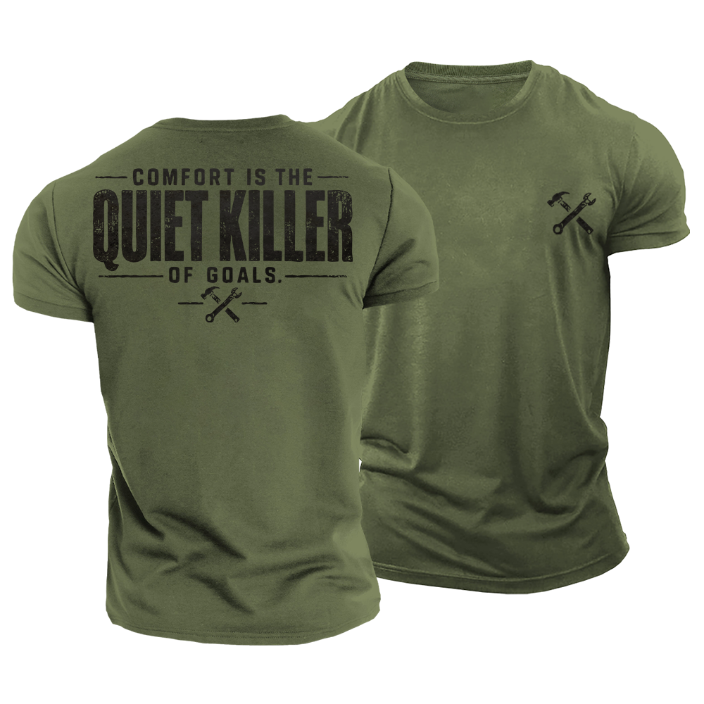 Comfort Kills Goals Cotton T-Shirt