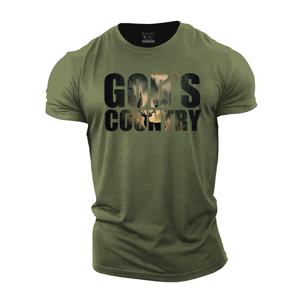 God's Country Cotton T-Shirt