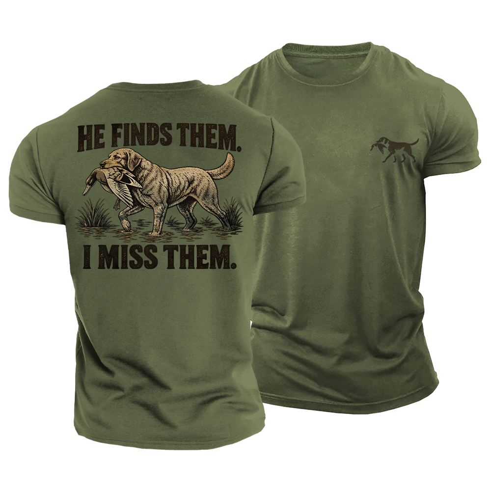 Retriever Beats Me Cotton T-Shirt