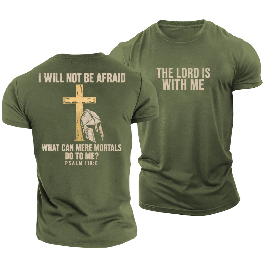 The Lord Is with Me Cotton T-Shirt