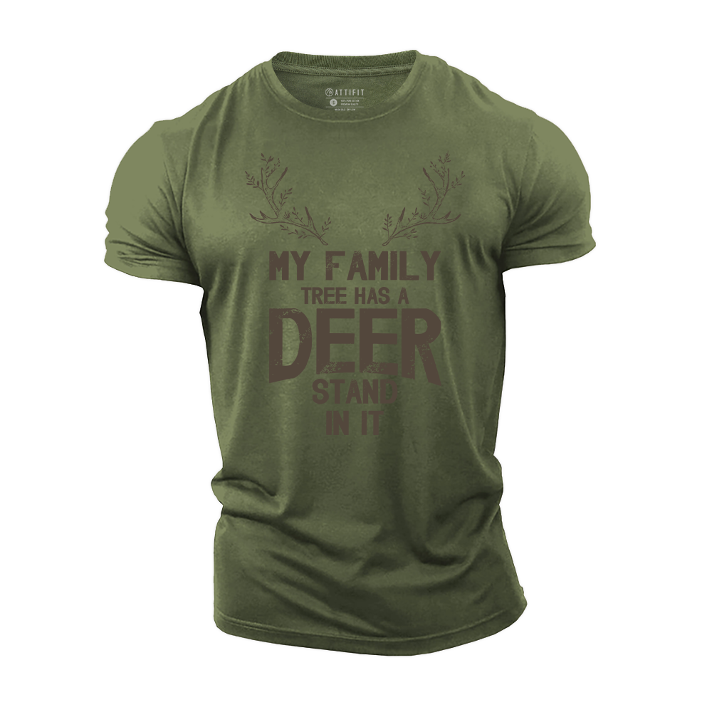 Family Stand Cotton T-Shirt
