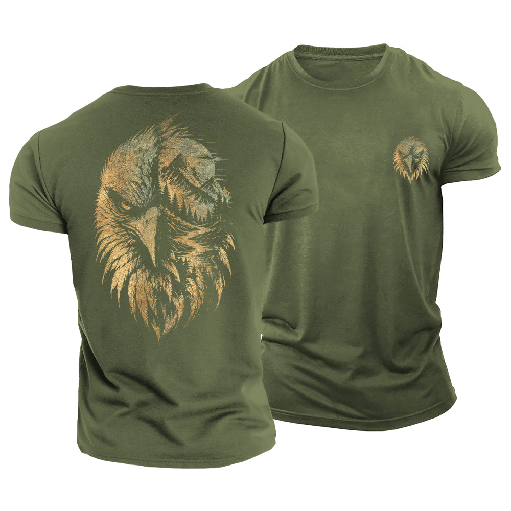 Wild Eagle Country Cotton T-Shirt