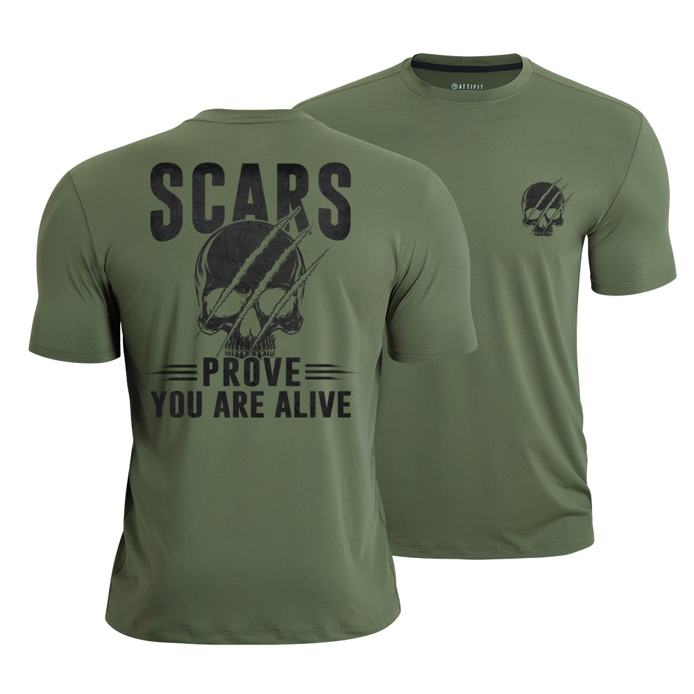 Scars Mean Alive Quick-Dry T-Shirt