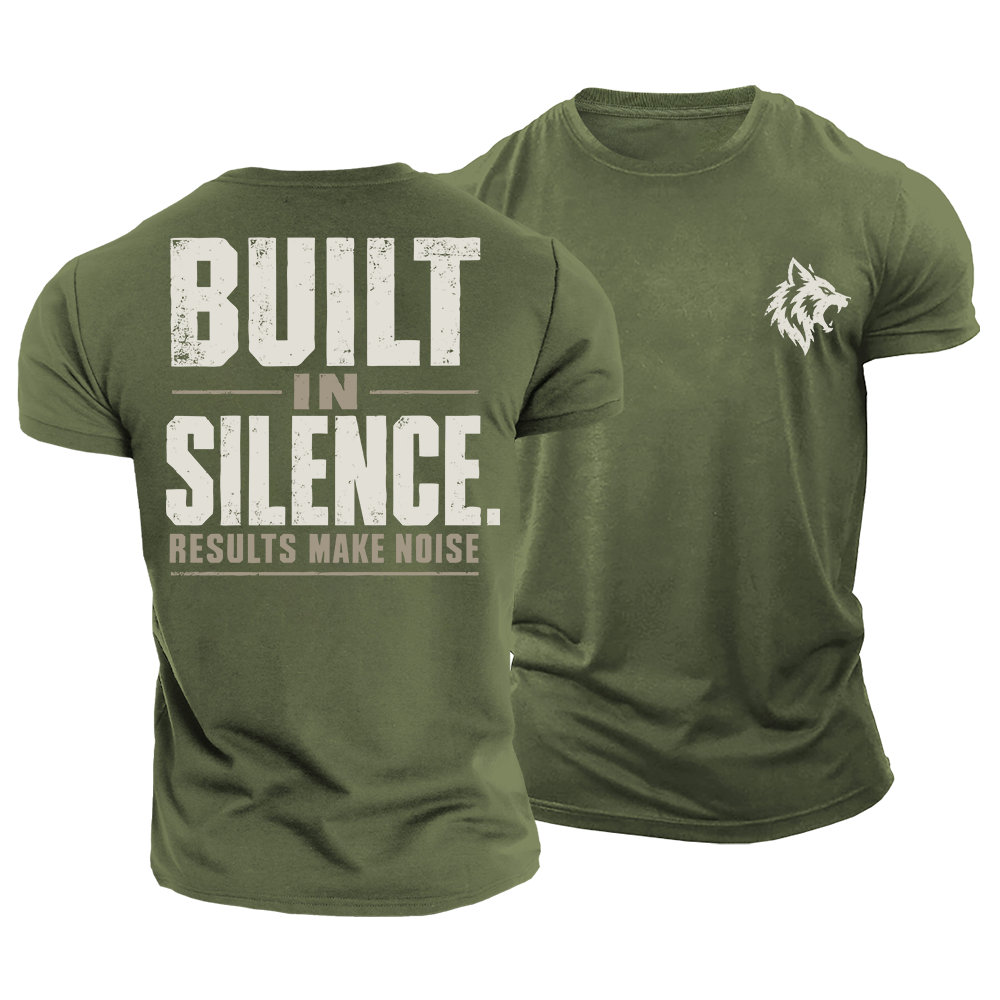 Built in Silence Cotton T-Shirt
