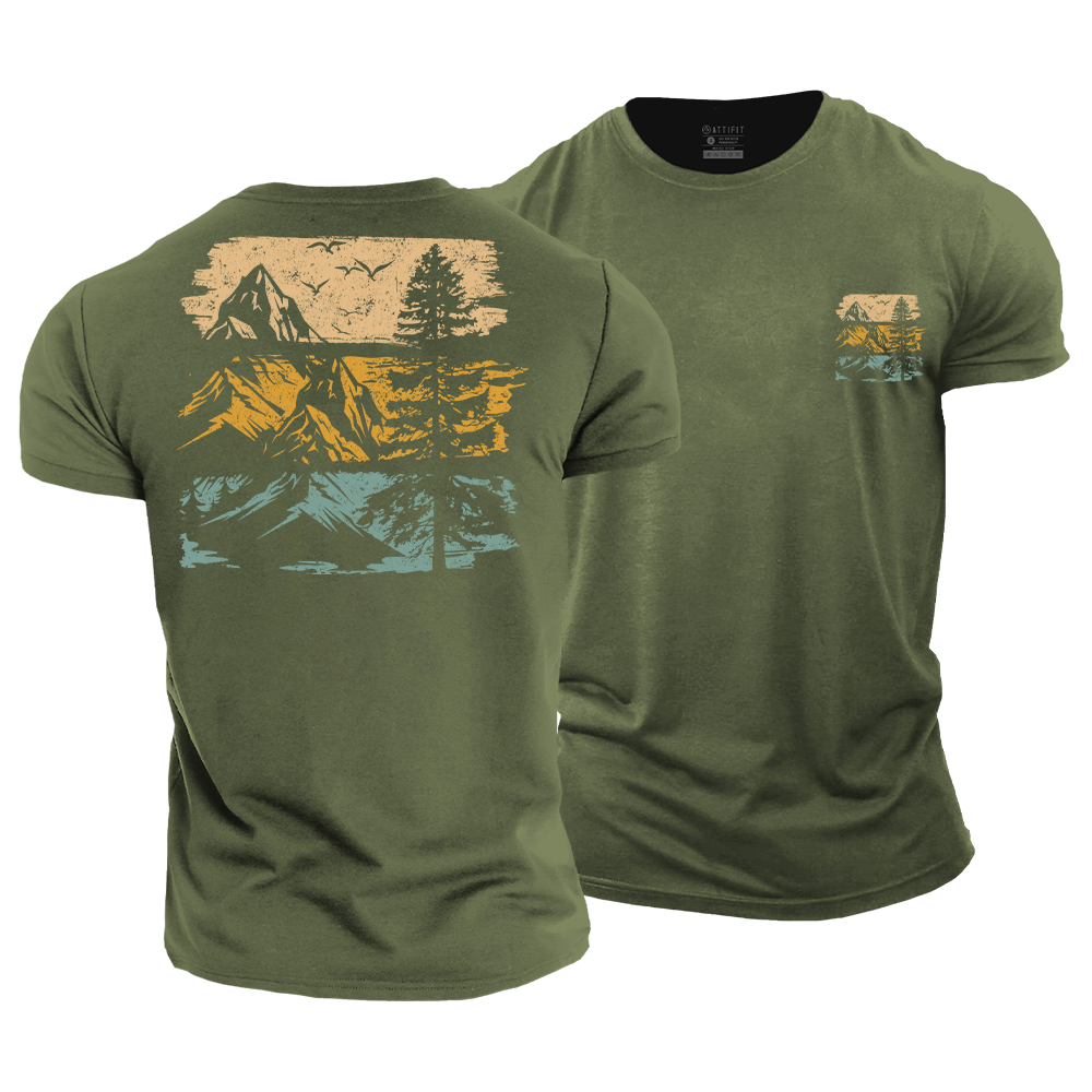 Timber Peaks Cotton T-Shirt