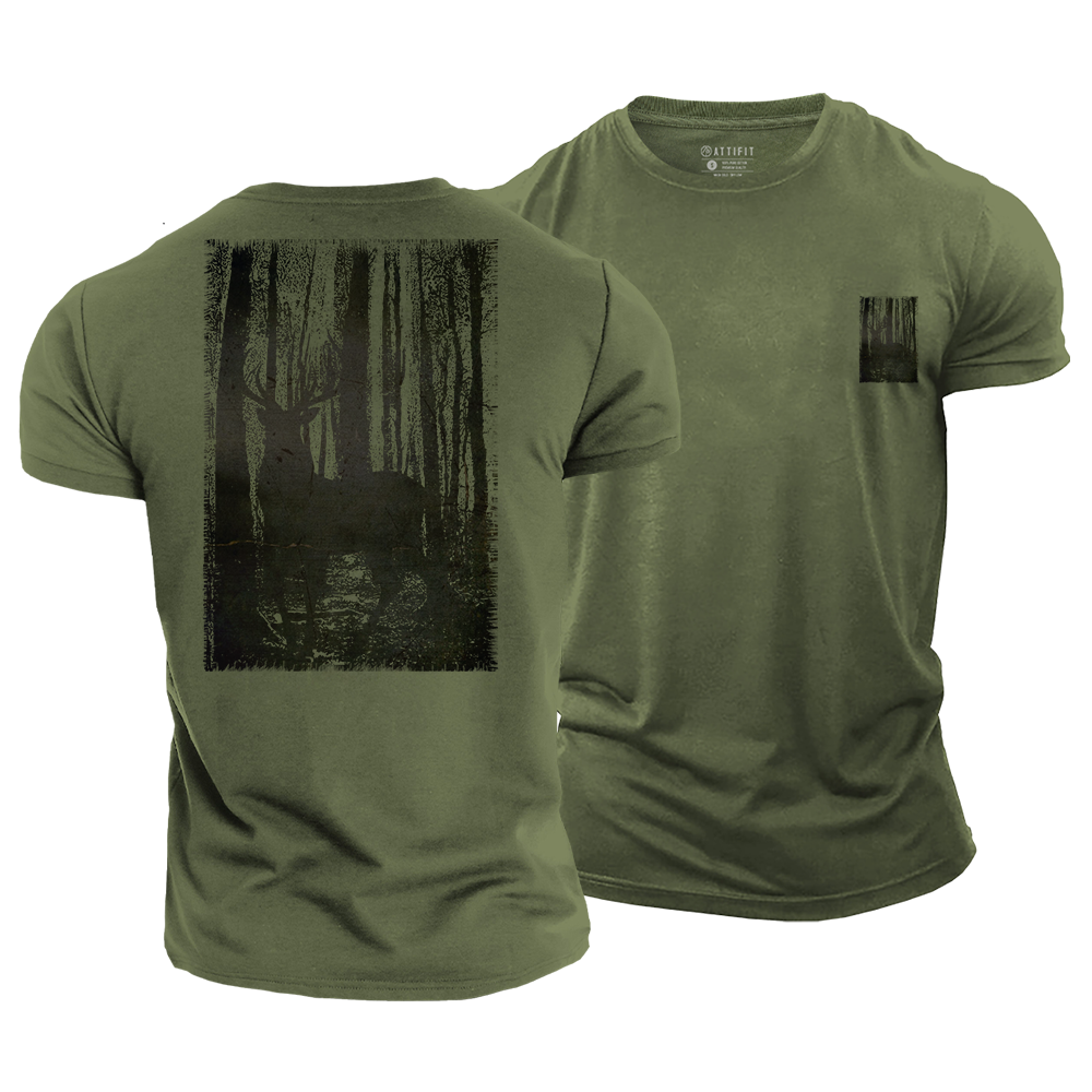 The Silent Watcher Cotton T-Shirt