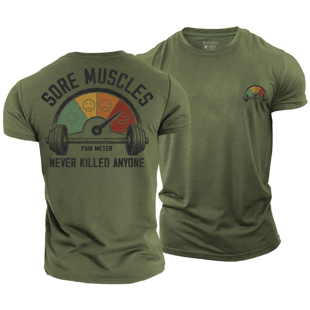 Pain Meter Training Cotton T-Shirt