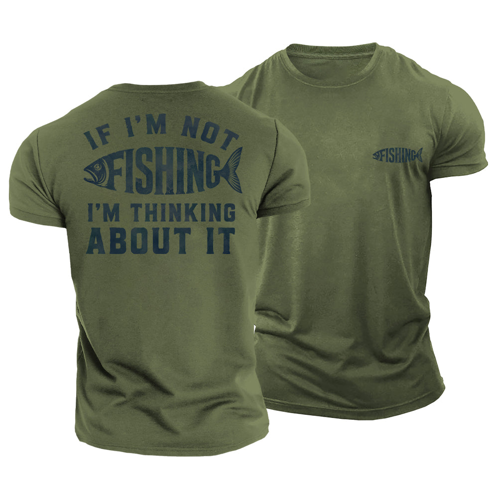 Fishing on My Mind Cotton T-Shirt