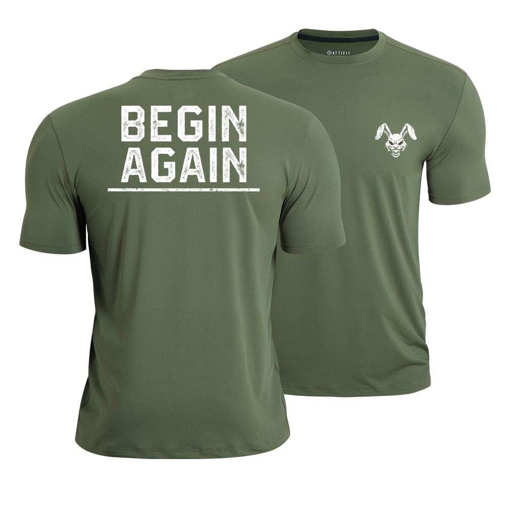 Begin Again Athletic Quick-Dry T-Shirt