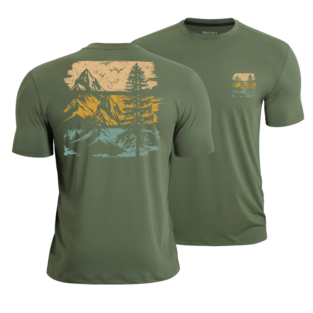 Timber Peaks Athletic Quick-Dry T-Shirt
