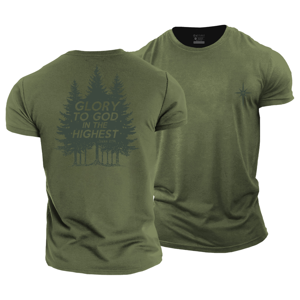 Glory to God Cotton T-Shirt