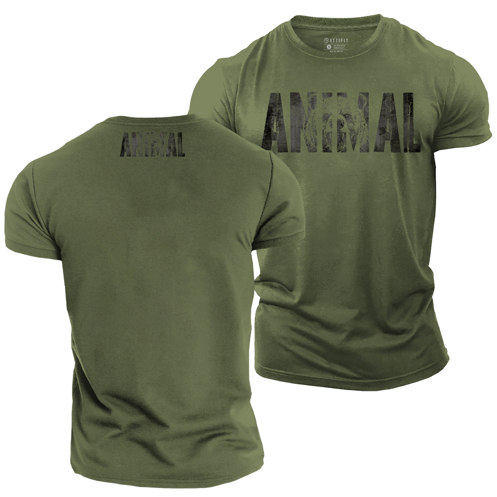 Born Animal Cotton T-Shirt