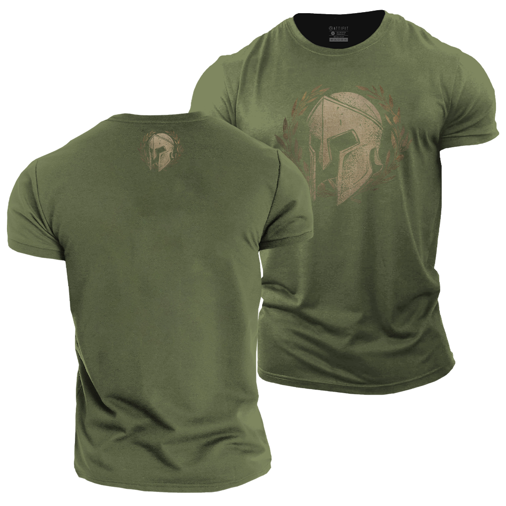 Golden Helm Cotton T-Shirt