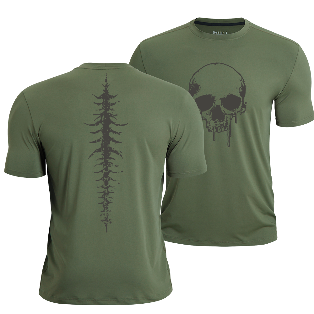 Skullline Athletic Quick-Dry T-Shirt