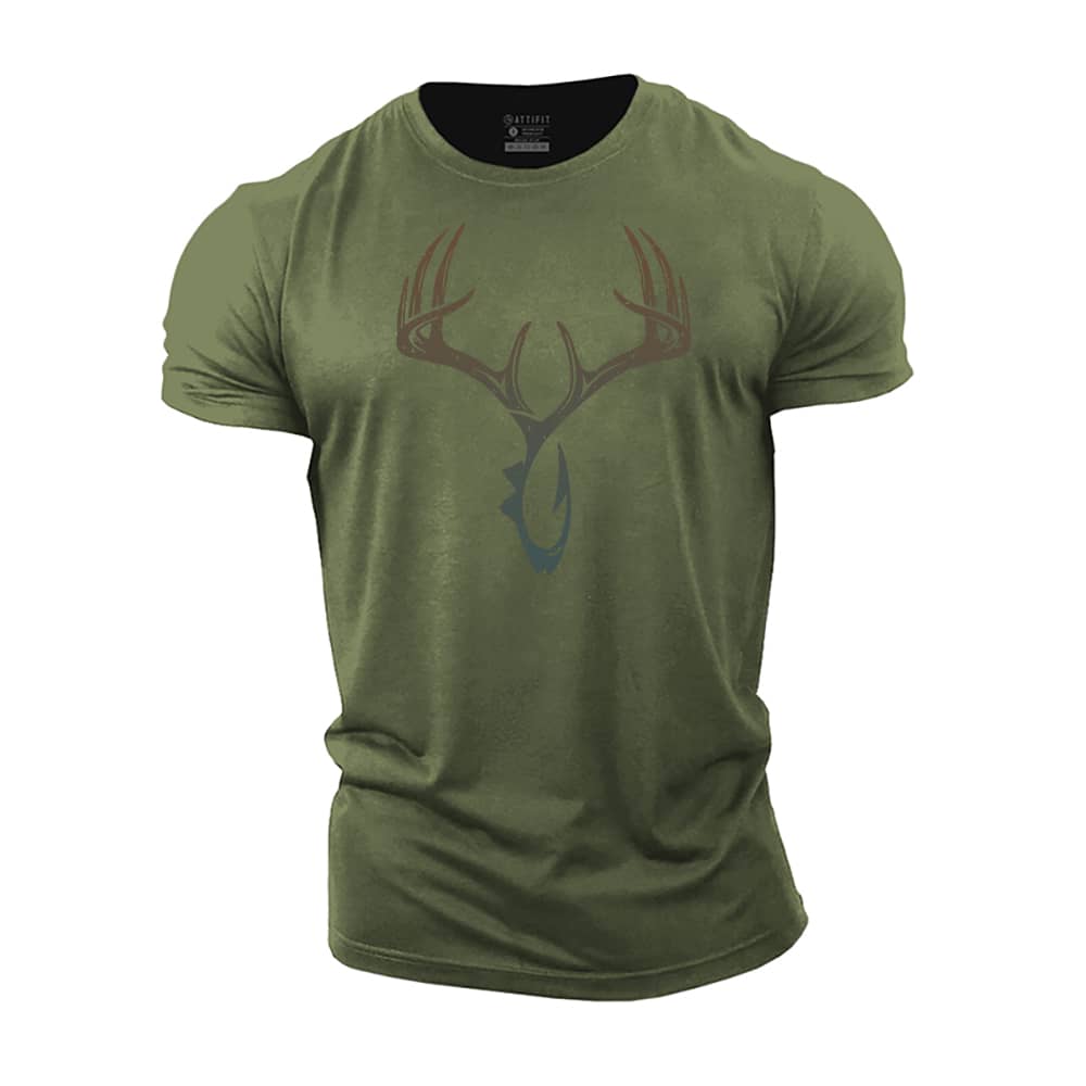 Antler Hook Cotton T-Shirt