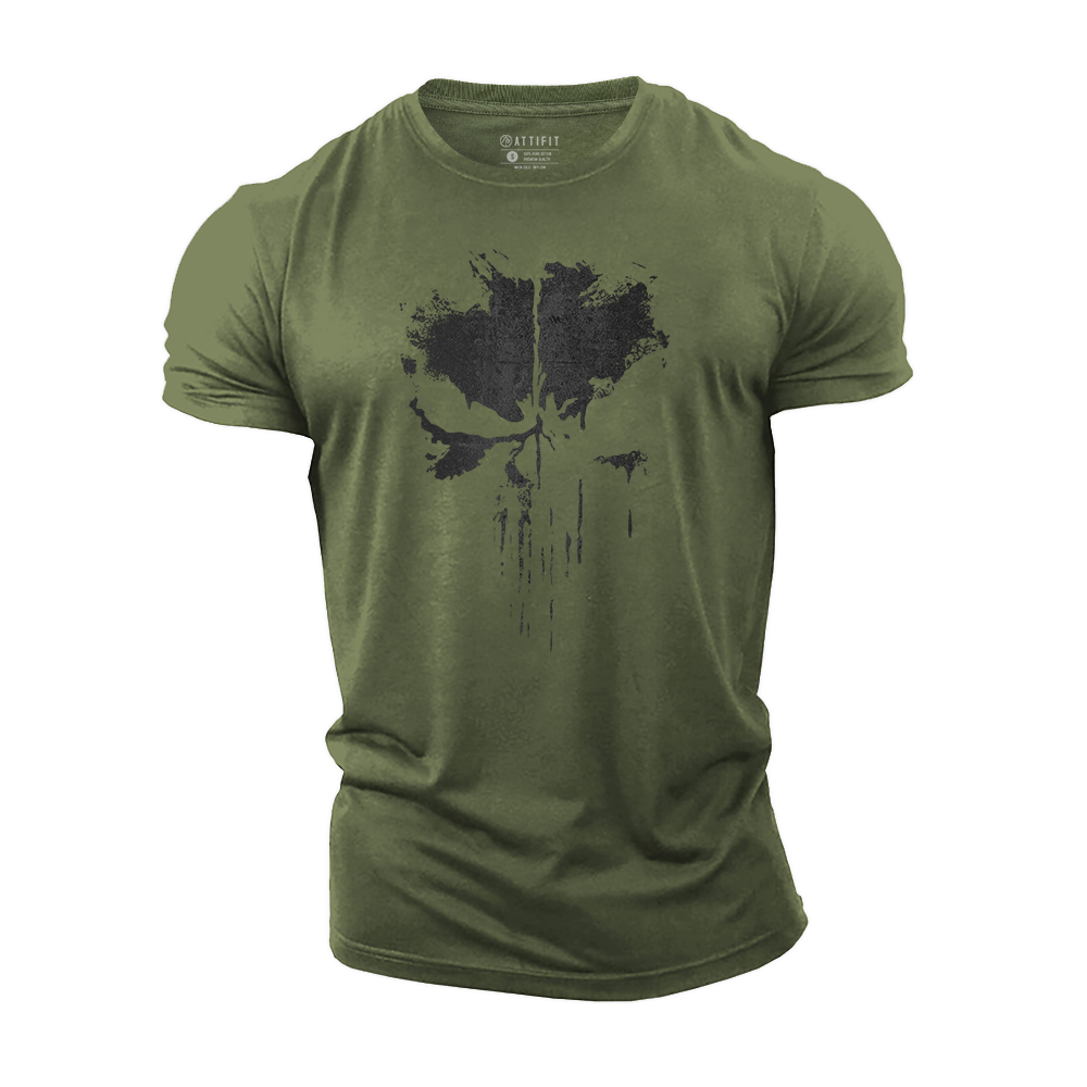 Iron Skull Cotton T-Shirt