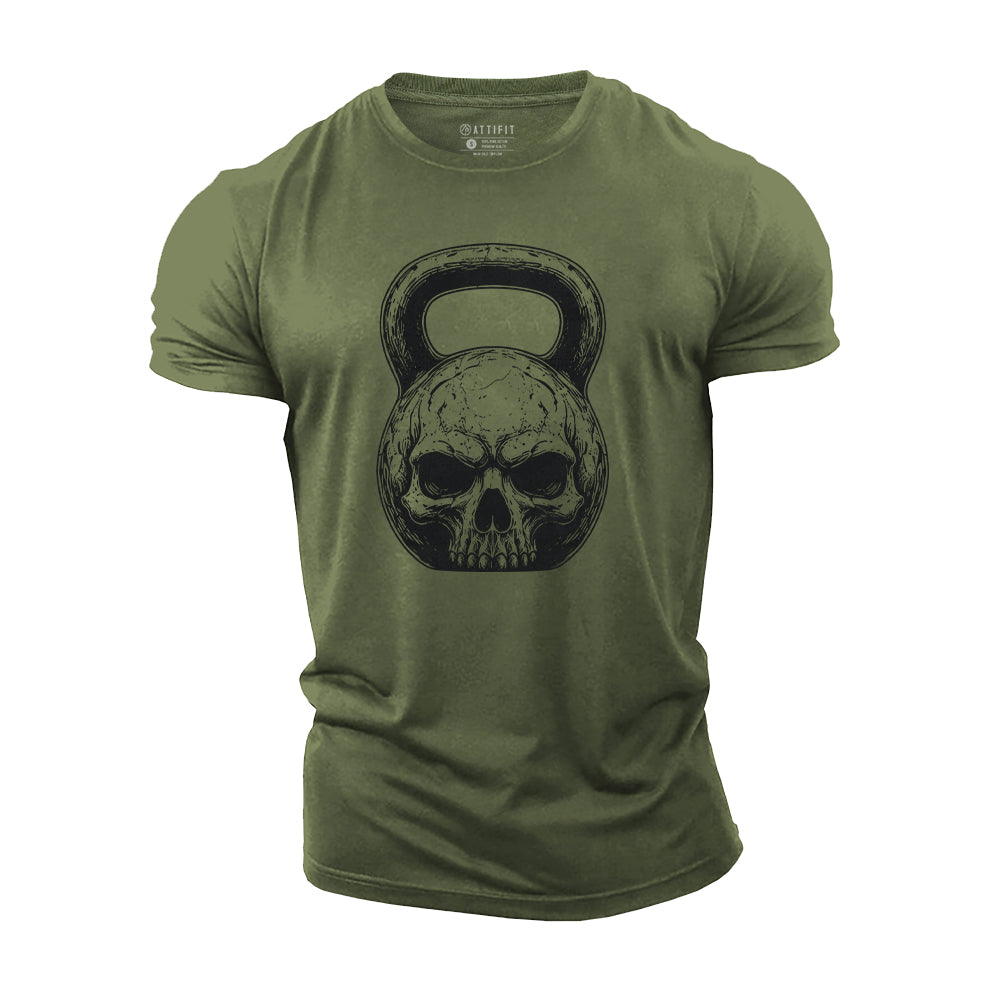 Skull Bell Beast Cotton T-Shirt