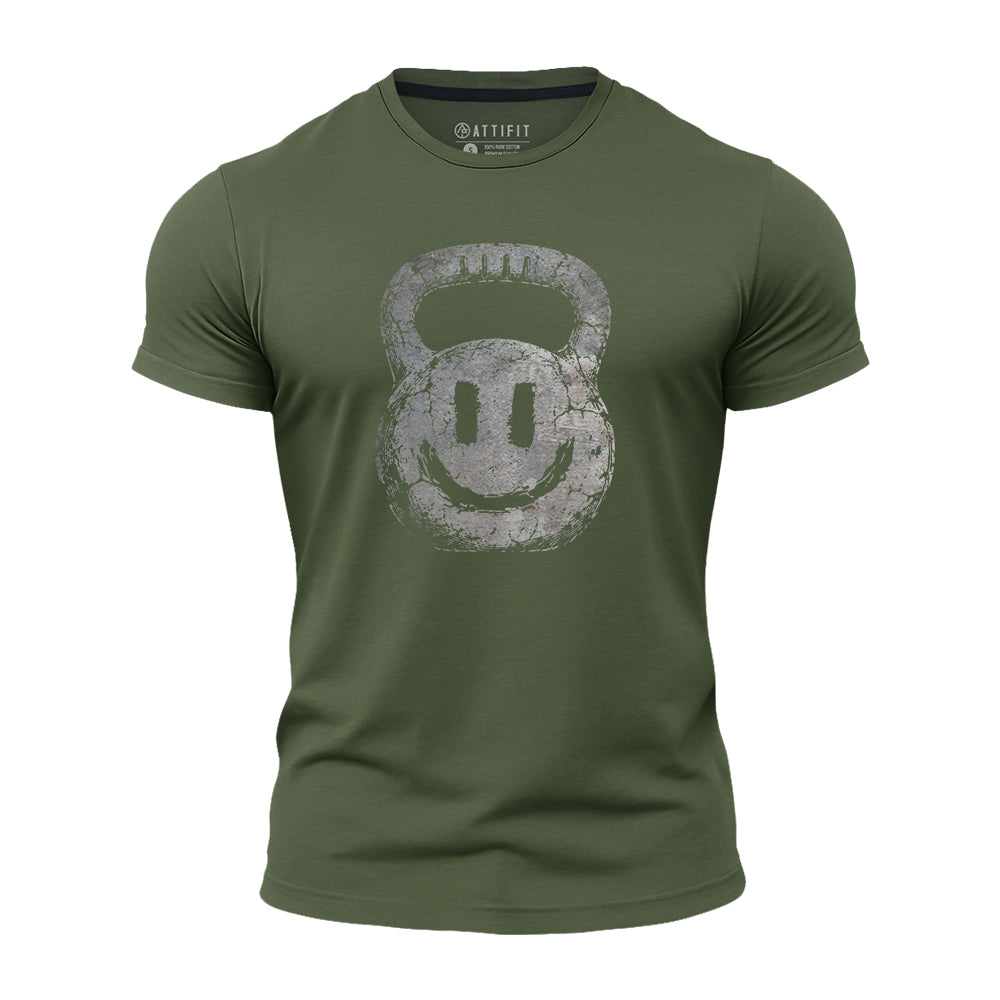 Smiley Gym Weight Quick-Dry T-Shirt