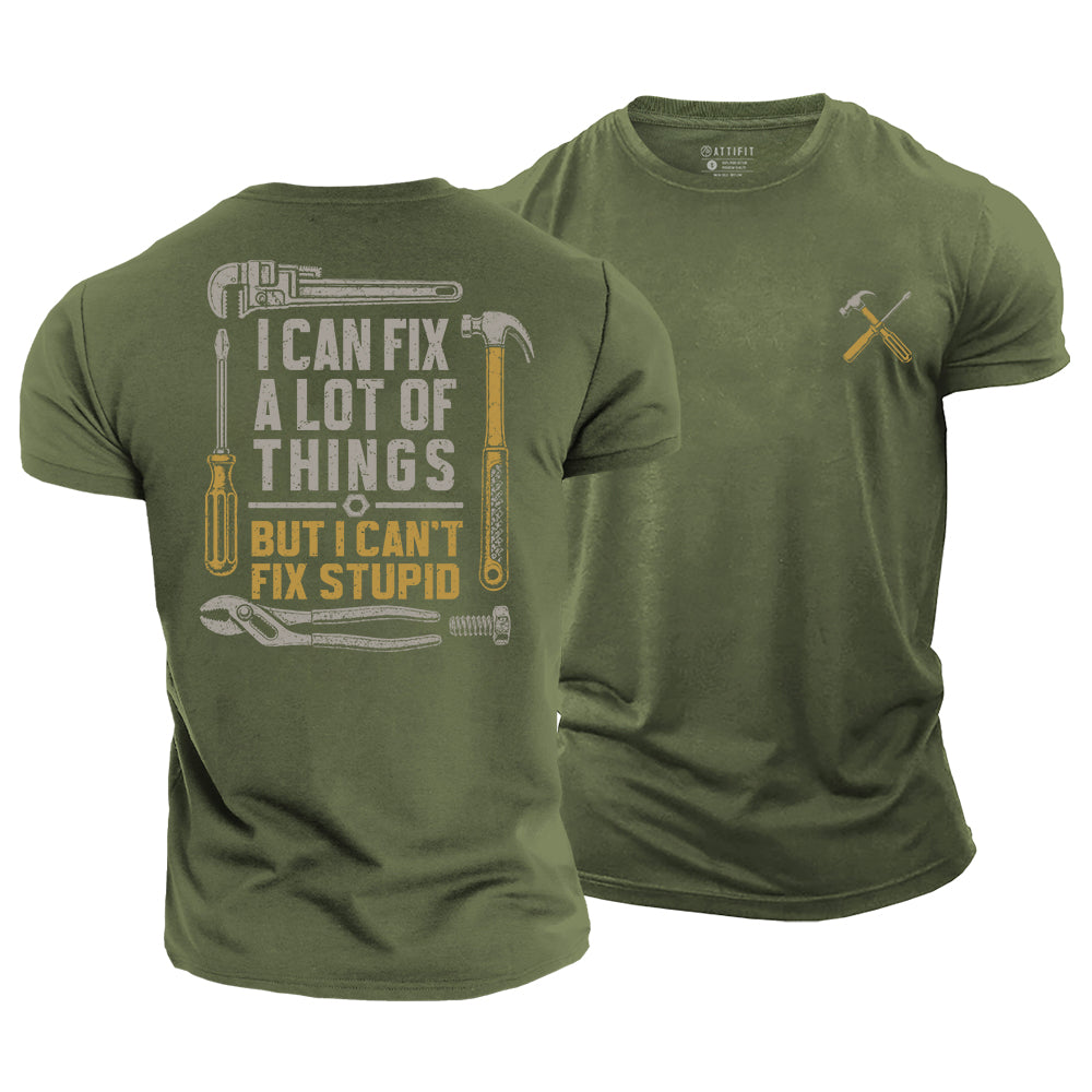 Built to Fix Things Cotton T-Shirt