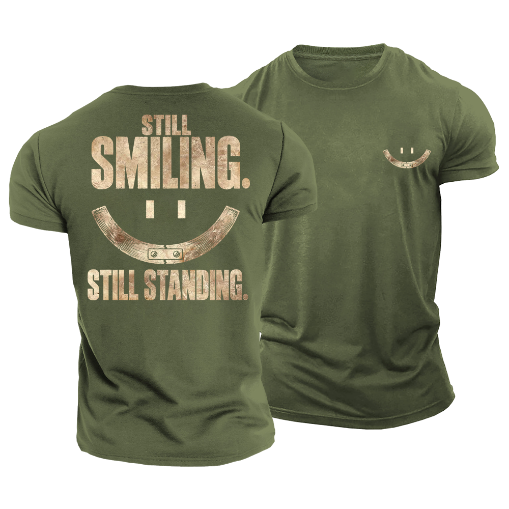 Still Standing Strong Cotton T-Shirt
