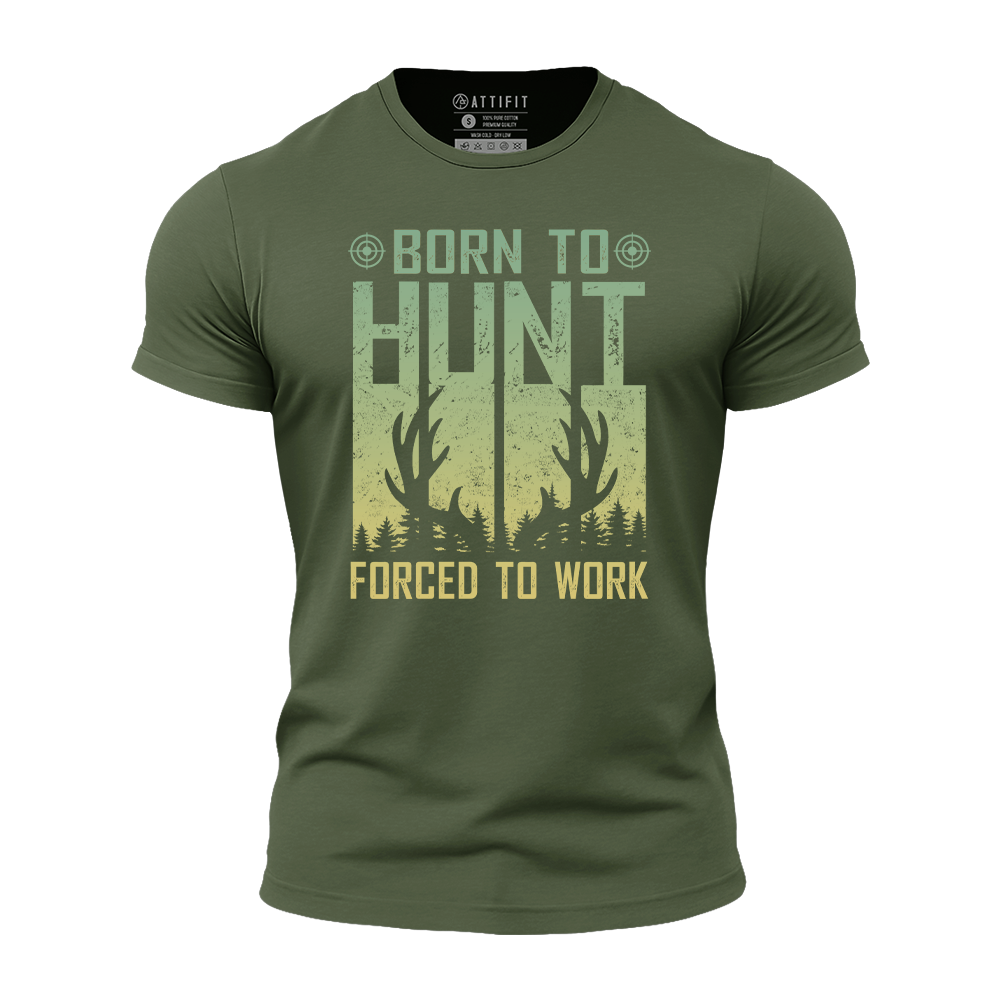 Born to Hunt Athletic Quick-Dry T-Shirt