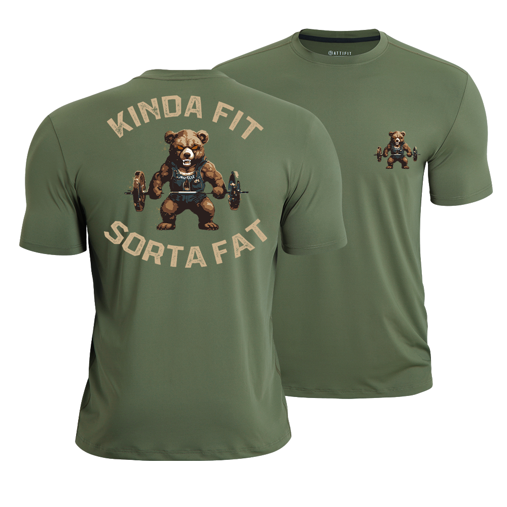 Kinda Fit Sorta Fat Athletic Quick-Dry T-Shirt