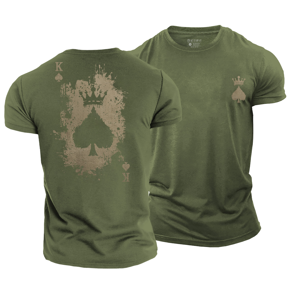 King of Spades Cotton T-Shirt