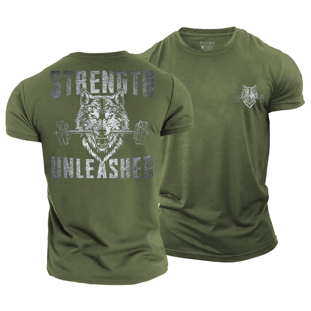 Strength Unleashed Cotton T-Shirt