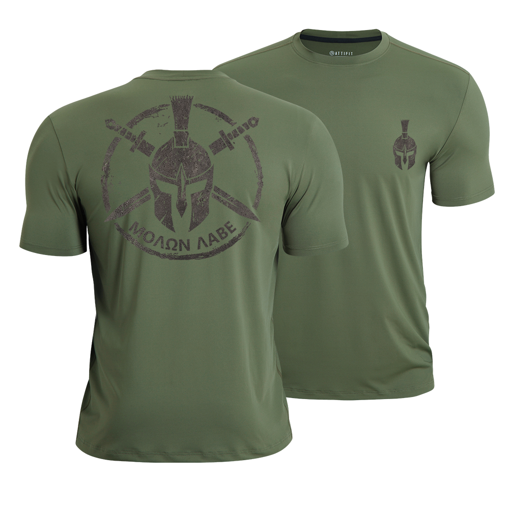Molon Labe Spartan Quick-Dry T-Shirt