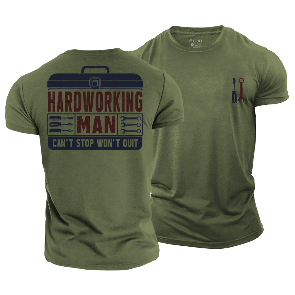 Hardworking by Nature Cotton T-Shirt