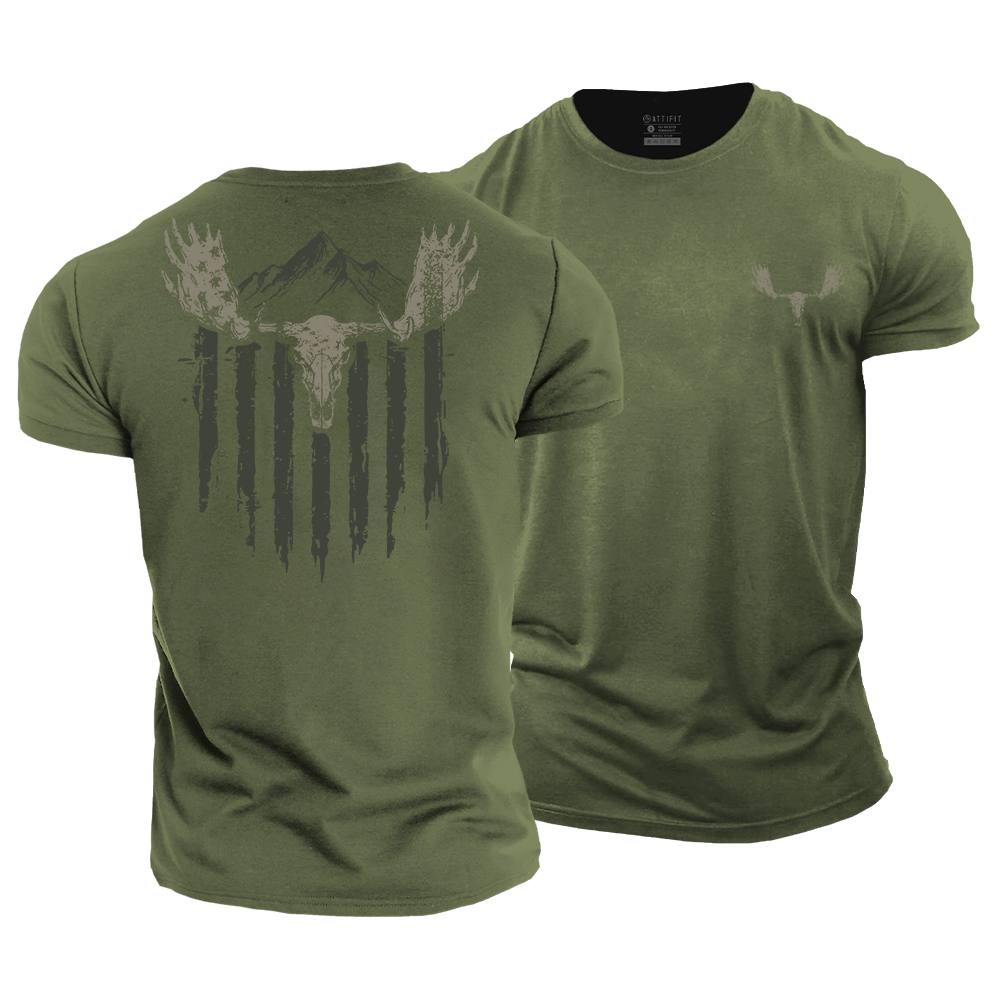 Antler Nation Cotton T-Shirt