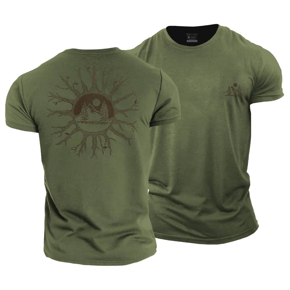 Forest Core Cotton T-Shirt