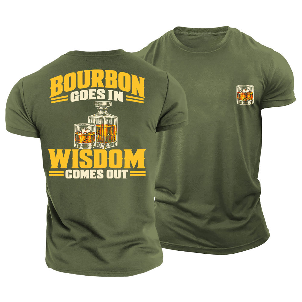 Bourbon Wisdom Cotton T-Shirt